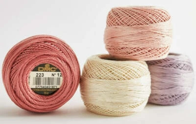 DMC "Pearl Cotton" Size 12 Embroidery Thread Ball - Choose Your Colour - Image 1 of 2