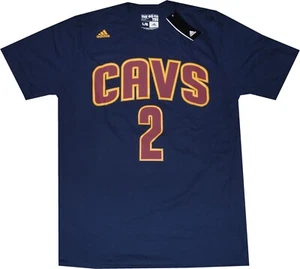 Kyrie Irving Cleveland Cavaliers Throwback Navy adidas Shirt New tags - Picture 1 of 4