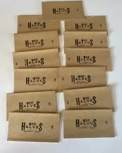 LOT OF 13 VINTAGE -HALF DOLLAR PAPER ROLLS $10 HALFS COIN WRAPPERS - UNUSED - Picture 1 of 3
