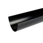 200mm (8 Inch) Industrial Guttering & 160mm Downpipe Fittings in Black and Grey