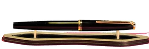 Relleno de cartucho serie CLASSIC "Montblanc" 221 14C dorado "F" nuevo en caja pluma de 1979 - Imagen 1 de 14