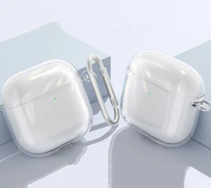Clear Case For AirPods 4 Reduced Yellowing,Wireless Charging,Shock Resistant - Picture 1 of 10