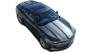 Chevrolet Camaro Bonnet Stripes Graphics Any Year Any Model Decals - Picture 1 of 2