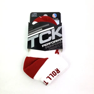 TCK Performance Mens Size Small 3-6 Alabama Crimson Tide Footie No Show Socks - Picture 1 of 4