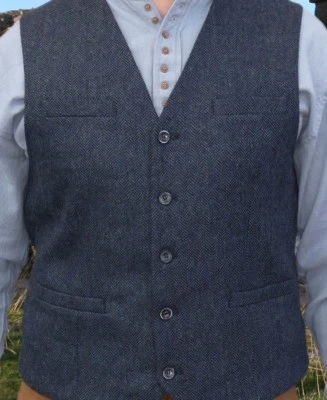Vest Wool Waistcoat Emerald-Isle Full-Back  Wool  mix  from Ireland  OFFER ! !   - Image 1 of 4