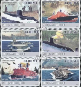 Stamps Mosambik 2009 Mi 3107-3112 (complete. issue) MNH 2009 History of Seetrans - Picture 1 of 1