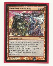Confusion in the ranks foil nm magic mirrodin confusion in the ranks mtg spanish