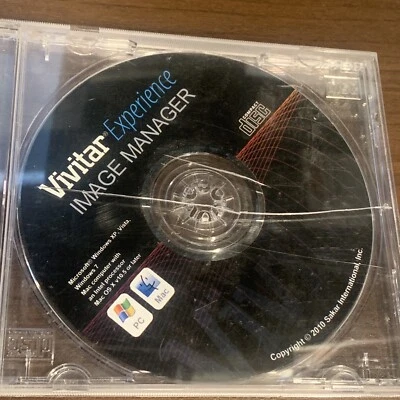 Vivitar Experience Image Manager Software 2010 / 2011 CD - cd4 - Image 1 of 2