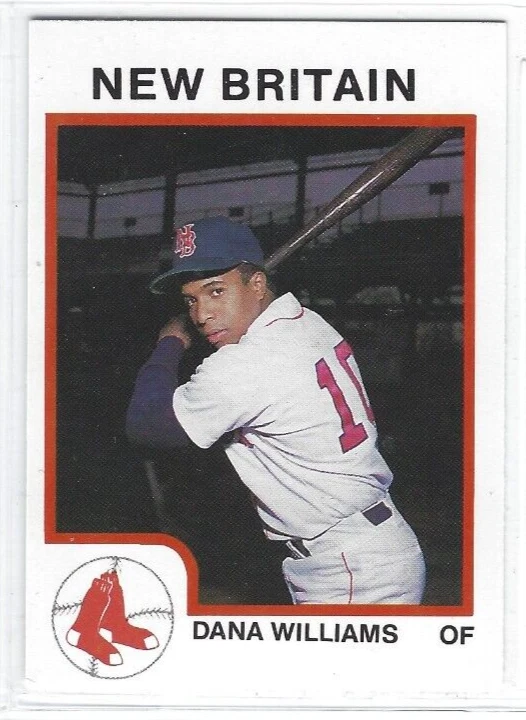 1987 New Britain Red Sox (Double A-Boston Red Sox) Dana Williams - Image 1 of 1