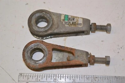 Par de bloques de eje ajustador de cadena interceptor Honda VF 500F 40543-MA6-000 1984-1986 Foto 1 de 3