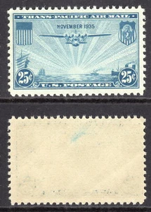 United States Scott #C 20 VF MNH 1935 25 Cent China Clipper - Picture 1 of 1