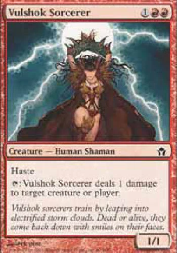 VULSHOK SORCERER Fifth Dawn MTG Magic the Gathering Cards DJMagic - Image 1 of 1
