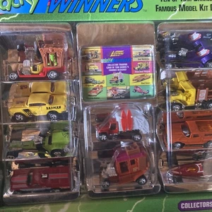 10 CAR BOXED SET JOHNNY LIGHTNING WACKY WINNERS DIE CAST COLLECTOR 1:64 SCALE.  - Picture 1 of 8