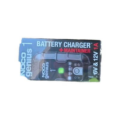 NOCO GENIUS1, 1-Amp Fully-Automatic Smart Charger, 6V and 12V Battery Charger - Image 1 of 3