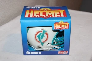Mini Micro Casco Nuevo de Colección Riddell NFL Fútbol Americano Miami Dolphins - Imagen 1 de 9