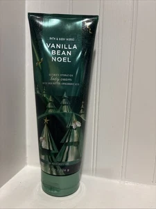 Bath & Body Works Vanilla Bean Noel Ultimate Hydration Body Cream 8 oz – New - Picture 1 of 2