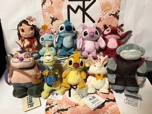 Disney stanDs Plush Toy Lilo & Stitch Series Disney Store Limited Set of 10 - Picture 1 of 12