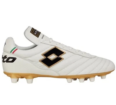 Botines de fútbol LOTTO STADIO II FG para hombre talla 11 CUERO NUEVO 215017 8KQ Foto 1 de 4
