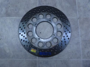 1991 Suzuki GS500E GS500 Twin S897) front brake rotor disc - Picture 1 of 12