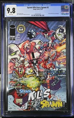 Spawn Kills Every Spawn #3 CGC 9.8 McFarlane Rob "Sketchcraft" Duenas Image  - Image 1 of 2