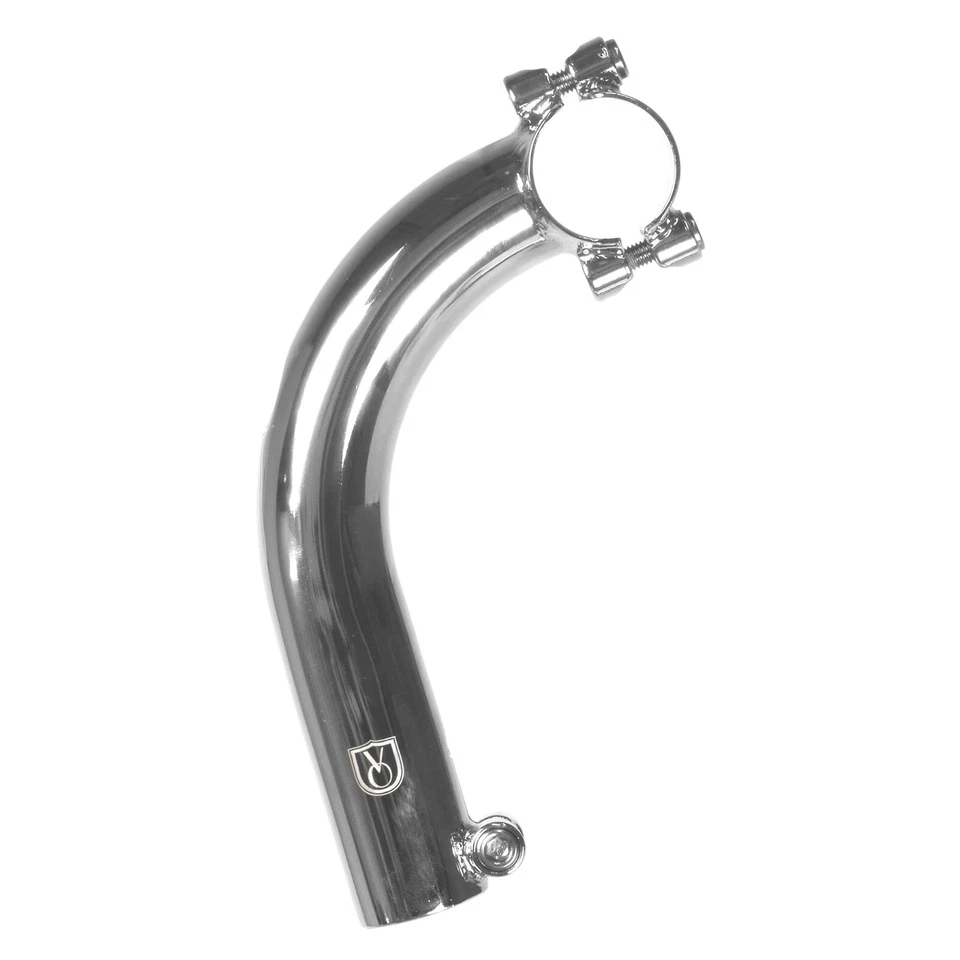 VELO Orange Cigne Stem - 31.8mm Clamp 90mm Polished Silver