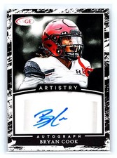 2022 SAGE Artistry #A-BC Bryan Cook Autograph Cincinnati Bearcats Mint