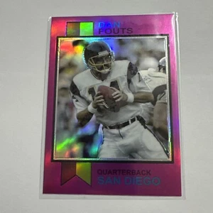 2024 Topps Composite Pink Refractor Dan Fouts Chargers 1973-23 - Picture 1 of 2