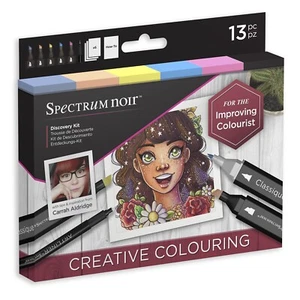 Spectrum Noir Premium Adult Colouring & Art Sets-Complete Includes Alcohol Ink - Picture 1 of 3