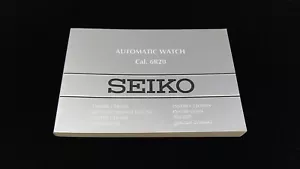 SEIKO Orologio Automatico Originale Istruzioni Manuali Libri Cal.6R20 - Foto 1 di 1
