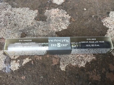 Mary Kay Velocity End 2 End Eyeshadow, Liquid Eyeliner Brush Tip Double Platinum - Image 1 of 2