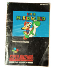 Super Mario World Nintendo libretto di istruzioni