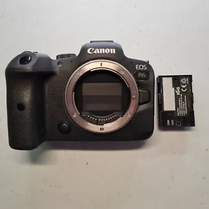 Canon EOS R6 20.1MP Mirrorless Camera Body Only - 456K Shutter Count - Picture 1 of 13
