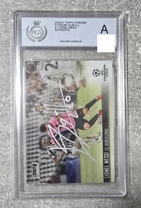 Lionel Messi - Barcelona -Signatur / Autograph - PGS Authentic - Bild 1 von 2