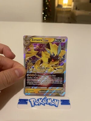 Pokémon Zeraora VSTAR SWSH265 Sword & Shield Full Art Ultra Rare Promo Card Mint - Image 1 of 4