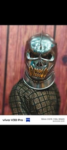 Casco Medieval Cara de Diablo, Demonio, Fantasma Antiguo Demonio Cara Antigua Casco Histórico - Imagen 1 de 7