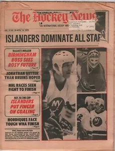 The Hockey News Denis Potvin Ken Dryden April 14 1978 073021nonr - Picture 1 of 1