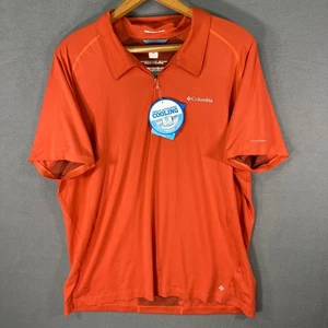 Columbia Freeze Degree XXL Herren Kurzarm Poloshirt Sweat Aktiviert Kühlend - Bild 1 von 11