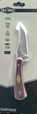 CUCHILLO DE CAZA SCHRADE OLD TIMER (152OTCP-W) SKINNER SKINNER Y FUNDA DE CUERO Foto 1 de 2