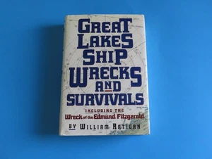 “Great Lakes Ship Wrecks and Survivals” William Ratigan Hardcover - Picture 1 of 9