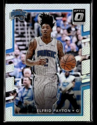 Tarjeta holográfica Donruss Optic #110 2017-18 Elfrid Payton Orlando Magic Foto 1 de 2