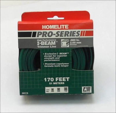 Homelite Handheld Equipment Trimmer Line 06516 .080" Square 170' ROLL HOM-06516 - Image 1 of 2