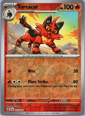 Torracat, SV05: Temporal Forces, 033/162, Common, NM - Image 1 of 2