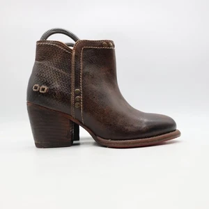 Bed Stu Cobbler Serie Yell Damengröße 6,5 braune Lederstiefeletten - Bild 1 von 11