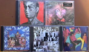 ROLLING STONES - 5 CD LOT - TATTOO YOU/EXIL/SATANIC REQUEST/HACKNEY/DIRTY WORK - Bild 1 von 3