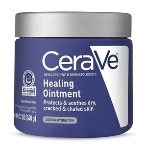 CeraVe Healing Ointment, Hydrating Skin Protectant With Petrolatum, Hyaluronic - Picture 1 of 1