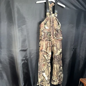 Remington Insulated Real Tree Camo Hunting Overalls Youth Size 8 - Picture 1 of 7