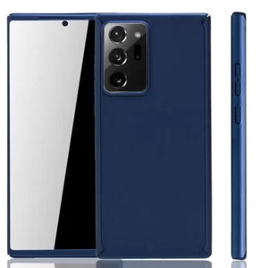 Schutz Handy Hülle für Samsung Galaxy Note 20 Ultra 360 Cover Displayschutz Blau - Zdjęcie 1 z 4