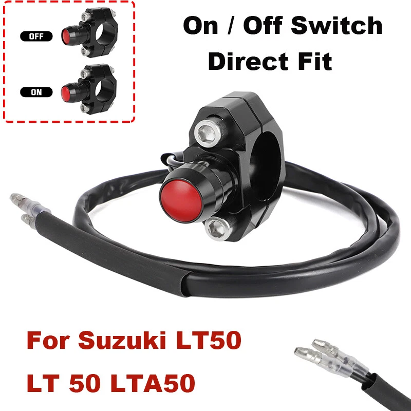 Kill Switch For Suzuki LT50 LT 50 LTA50 On / Off Button Stop Switch 37400-04602 - Image 1 of 4