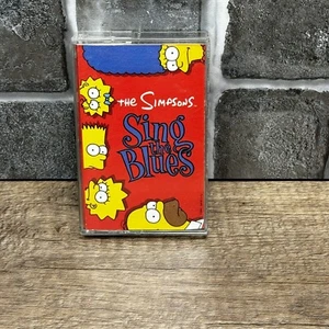 “The Simpsons: Sing The Blues” 1990 Homer Bart Bartman Village Cassette Tape - Picture 1 of 1