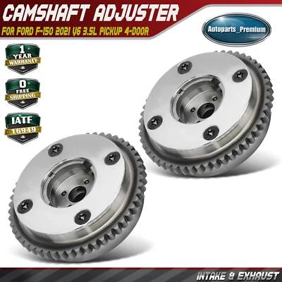 Piñón de distribución de válvula variable (VVT) del motor de admisión y escape 2 piezas para Ford F-150 Foto 1 de 4